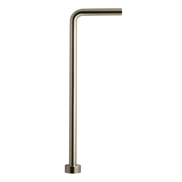 GOLVRÖR MED KÅPA XA21 BRUSHED NICKEL | Beijerbygg Byggmaterial